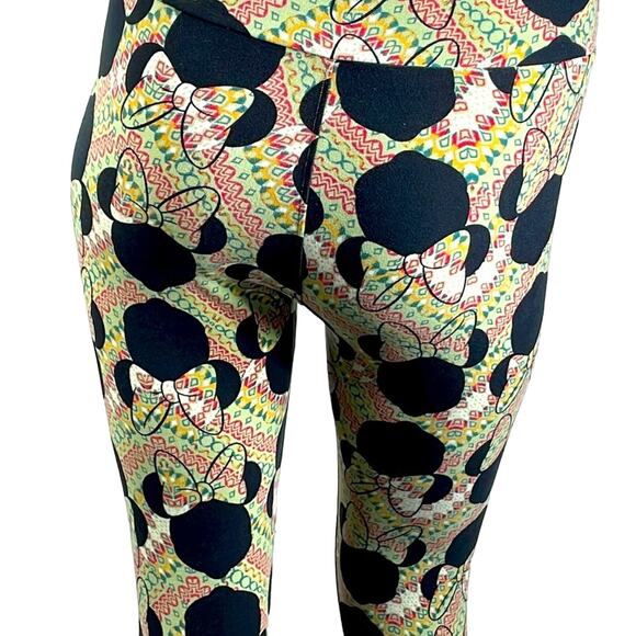 LuLaRoe Disney Minnie Mouse Super Soft Leggings Size OS - Picture 5 of 15